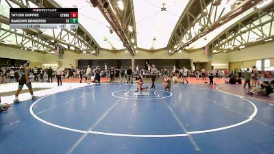 116 lbs Rr Rnd 1 - Tayler Duffee, CTWhale vs Sanchir Edington, Kraken Revival