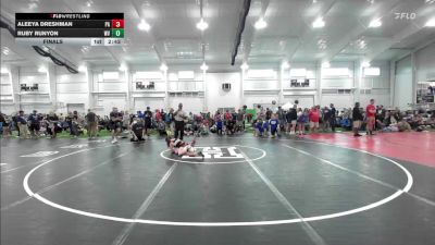 79-85.6 lbs Final - Aleeya Dreshman, PA vs Ruby Runyon, WV