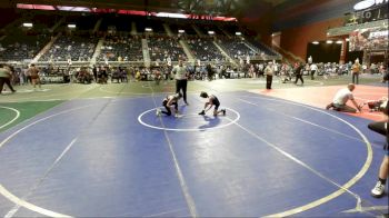 66 lbs Quarterfinal - Noah Johnson, Black Fox Wr Ac vs Cristiano Pacheco, Bear Cave WC