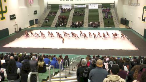 Upland HS "Upland CA" at 2025 WGI Guard Manhattan Beach Regional