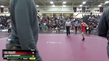 106 lbs Round 1 - Coy Mehlert, Union, LaPorte City vs Quinlan Mahoney, NH/TV