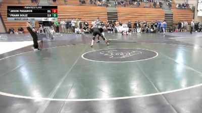132 lbs Cons. Semi - Frank Soliz, Slam Academy vs Jason Paganos, Walnut
