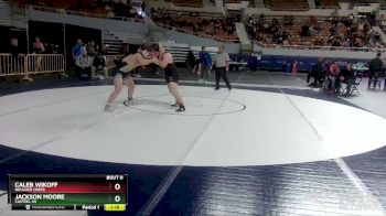 D1-190 lbs Quarterfinal - Caleb Wikoff, Boulder Creek vs Jackson Moore, Casteel HS