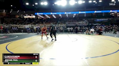 285 3A Semifinal - Jermael Paul, Evans vs CJ McCutcheon, Riverview (Sarasota)