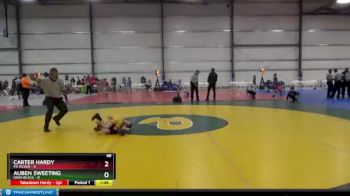 48 lbs Round 5 - Auben Sweeting, Iowa Black vs Carter Hardy, PA Silver