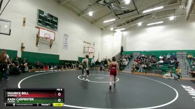 120 lbs Round 5 - Maurice Bell, Riverton vs Kash Carpenter, Lander