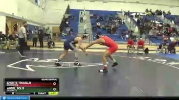 197 lbs Quarterfinal - Angel Solis, West Hills vs Chente Trujillo, Bakersfield