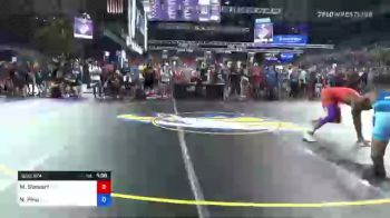 195 lbs Round Of 64 - Markus Stewart, Oklahoma vs Nazareth Pina, New Jersey