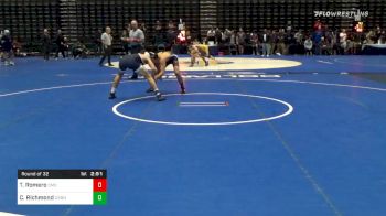 133 lbs Prelims - Timothy Romero, Colorado Mesa vs CJ Richmond, Corban