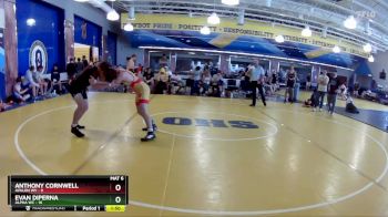 138 lbs Round 2 (8 Team) - Evan DiPerna, Alpha WC vs Anthony Cornwell, Avalon WV