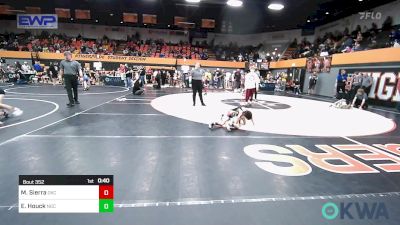 55 lbs Final - Mateo Sierra, OKC Saints Wrestling vs Easton Houck, Norman Grappling Club