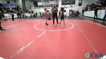 83 lbs Consi Of 4 - Chris Tsosie, Claremore Wrestling Club vs Van Butterfield, Claremore Wrestling Club