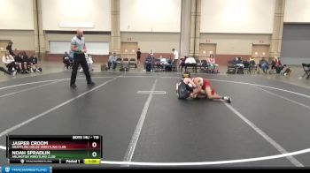 115 lbs Cons. Round 3 - Noah Spradlin, Arlington Wrestling Club vs Jasper Croom, Grappling House Wrestling Club