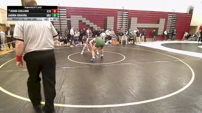 285 lbs Round Of 16 - John Collins, Ellis Tech vs Jaden Gravel, Guilford