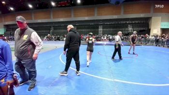 135 lbs Champ. Round 3 - Alanna Harwell, St. Mary`s vs Grace Riddleberger, Vintage