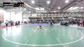 132 lbs Consi Of 8 #2 - Mason D'Arezzo, North Kingstown vs Jonathan Frias, Smithfield