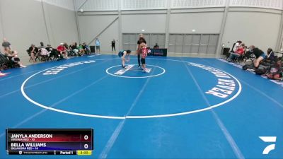 122 lbs Placement Matches (16 Team) - Janyla Anderson, Virginia Red vs Bella Williams, Oklahoma Red
