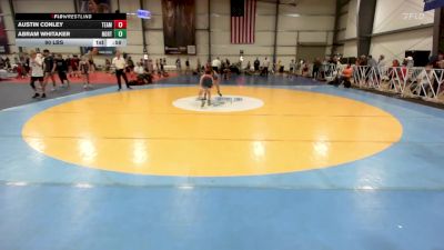 90 lbs Rr Rnd 1 - Austin Conley, Team Barracuda MS vs Abram Whitaker, North Carolina National Team Blue