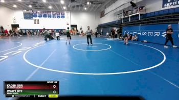 113 lbs Cons. Round 2 - Kaden Orr, Natrona County vs Wyatt Dye, Kelly Walsh