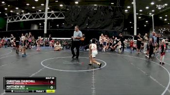 72 lbs Round 7 (8 Team) - Matthew Bly, Mat Assassins Black vs Christian Churchill, RedNose Wrestling