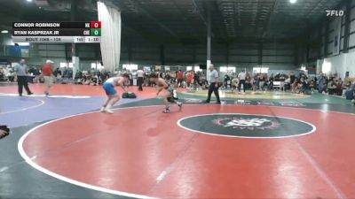 126 lbs Champ. Round 1 - Connor Robinson, New Kent vs Ryan Kasprzak Jr, Chesapeake