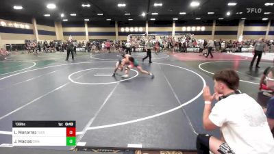 138 lbs Consi Of 8 #2 - Leodolfo Monarrez, Tucson Pride vs Julian Macias, Grindhouse WC