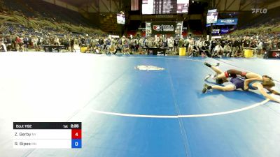 150 lbs Rnd Of 128 - Zach Gerby, NY vs Raydon Bipes, MN