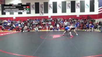 144 lbs Cons. Round 2 - Beckett Sexton, Benton Community vs Karson VanHeiden, Dike-New Hartford