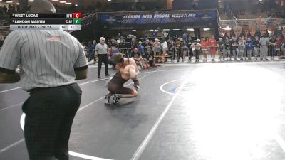 190 2A Semifinal - Landon Martin, Clay vs West Lucas, North Ft Myers