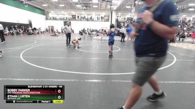 85 lbs Cons. Round 2 - Ethan Lurten, Bethany USA vs Bobby Parker, Ste. Genevieve Youth Wrestling