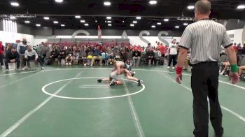 95 lbs Semis & 1st Wrestleback (8 Team) - Weston Millen, Zeus Wrestling Club vs Xavier Flores, Indiana Outlaws