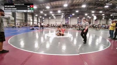 160 lbs Rr Rnd 3 - Dylan Smith, Indiana Outlaws Orange vs William Chism, Terps PitBull HS
