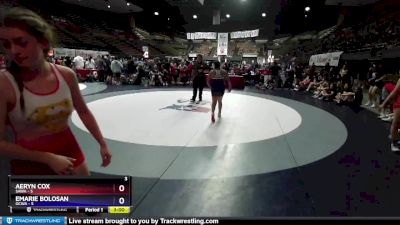 144 lbs Round 1 (16 Team) - Kara Larson, SAWA vs Yanni Sanchez, OCWA