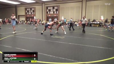 167 lbs Round 4 (6 Team) - Gavin Gomes, Team Alien vs Paul Lichter, Town WC