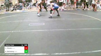 88 lbs Quarterfinal - Luka Chavez, Colorado Bad Boys vs Aiden Salindong, Durham Elite