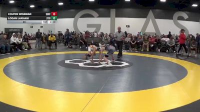 80 lbs Round 1 (6 Team) - Colton Wiseman, Ohio Gold vs Logan Lakhani, Junior Terps Xtreme
