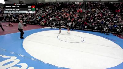 4A 110 lbs Quarterfinal - Emma Morales, Murray vs Adelyn Telford, Desert Hills