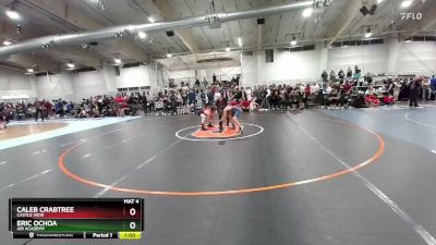 132 lbs Cons. Round 2 - Eric Ochoa, Air Academy vs Caleb Crabtree, Castle View