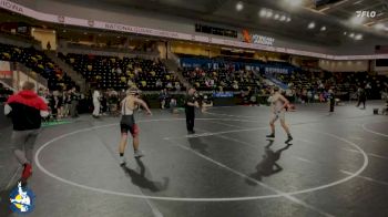 144 Silver B Round 1 - Ben Spalla, Wilmot Union vs Collin Swedberg, Woodstock (Marian)