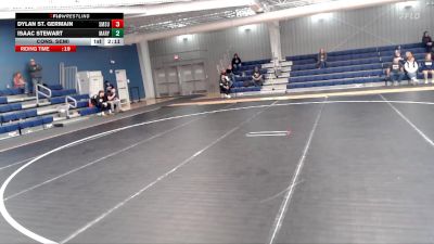 125 lbs Cons. Semi - Dylan St. Germain, Southwest Minnesota State vs Isaac Stewart, Mary