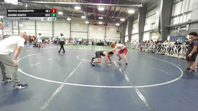 170 lbs Rr Rnd 3 - Rocco Allegretto, 4M Strength - HSB vs Gianni Santo, BDTC Elite - HSB