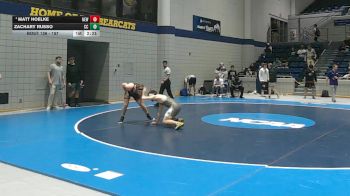 157 lbs Cons. Round 3 - Matt Hoelke, Newberry vs Zachary Russo, Coker