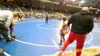 70 lbs Consi Of 8 #2 - Louie Hauder, Apex vs Rudy Gonzales Jr, Kingdom Wrestling Club