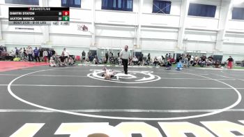 B-50 lbs Quarterfinal - Dimitri Staton, MI vs Jaxton Wirick, OH
