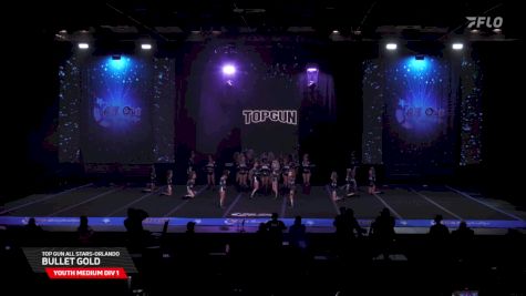 Top Gun All Stars-Orlando - Bullet Gold [2026 Youth Medium Div 1 Day 1] 2026 The All Out Grand Nationals