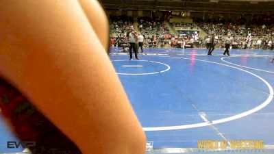 73 lbs Round Of 16 - Lyric Vieira, Graham Future Falcons vs Tuff Jump, Powerhouse Comanche OK