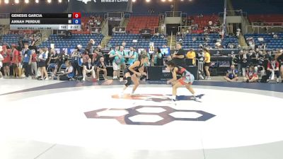 105 lbs Champ. Rd Of 64 - Genesis Garcia, New York vs Annah Perdue, Nebraska