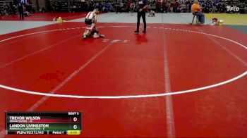 93 lbs Quarterfinals (8 Team) - Trevor Wilson, Grand Rapids vs Landon Livingston, Marshall/Lakeview/RTR