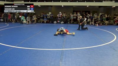 80 lbs Champ. Rd Of 32 - Dominic Bowen, Michigan Premier vs Edward Lee, Team PA