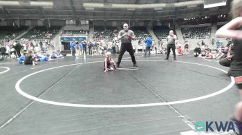43 lbs Semifinal - Carly Holtz, Coweta Tiger Wrestling vs Harley Lewis, Sperry Wrestling Club